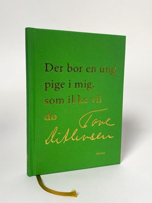 TOVE DITLEVSEN NOTESBOG – GRØN