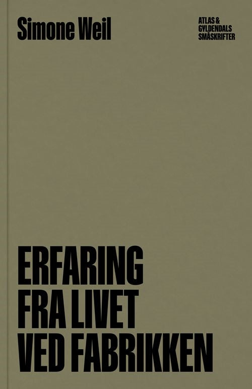 ERFARING FRA LIVET VED FABRIKKEN