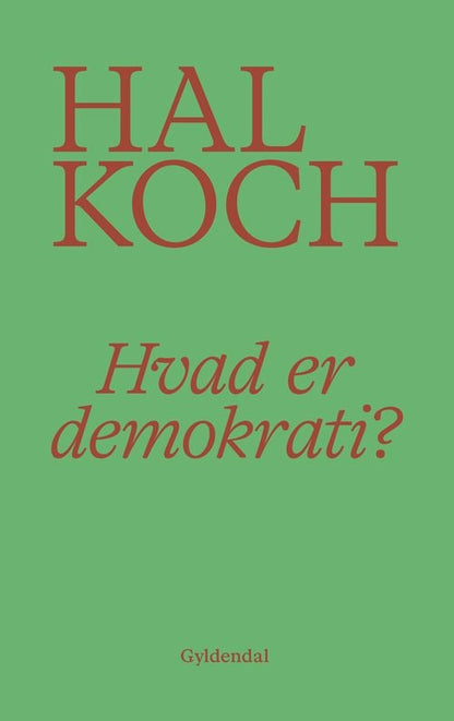 HVAD ER DEMOKRATI?