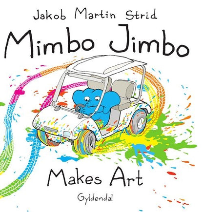 MIMBO JIMBO MAKES ART - ENGELSK UDGAVE
