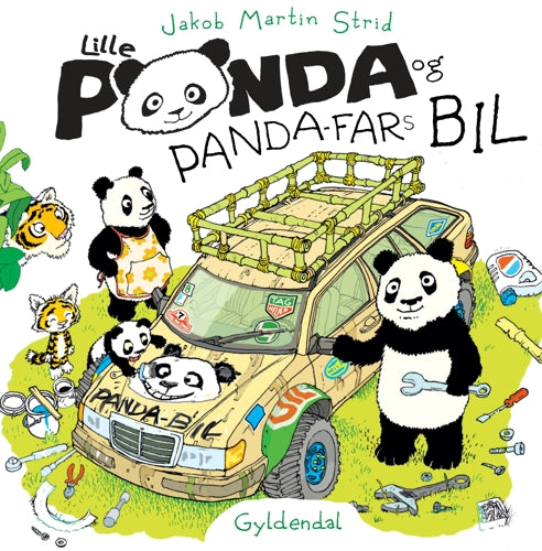 LILLE PANDA OG PANDA-FARS BIL