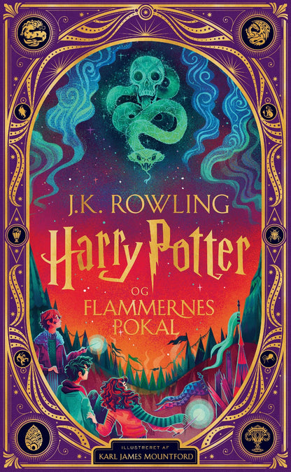 HARRY POTTER 4 - HARRY POTTER OG FLAMMERNES POKAL - PRAGTUDGAVE