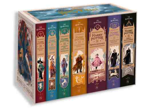 HARRY POTTER 1-7 I BOKSSÆT