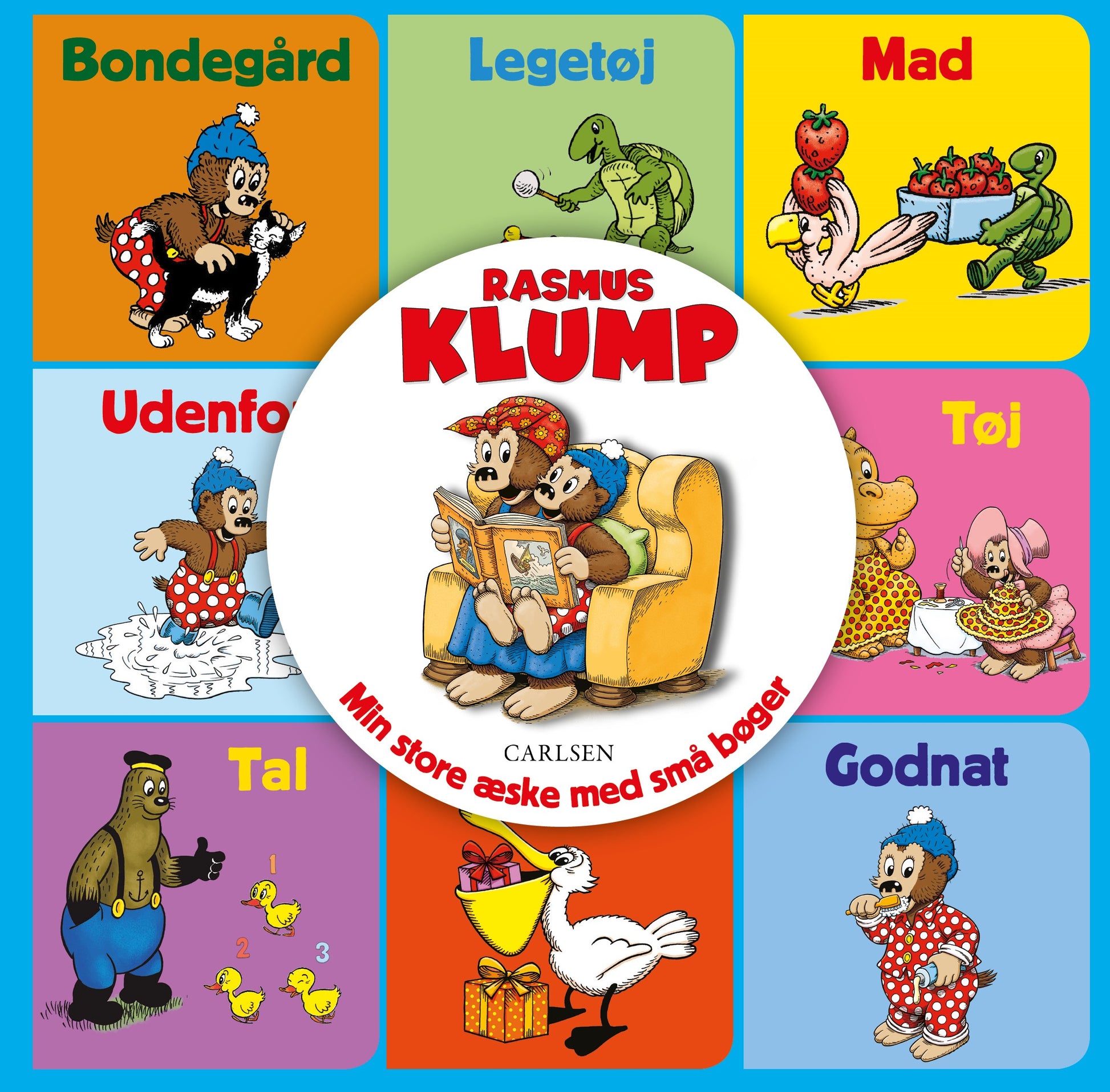 RASMUS KLUMP - MIN STORE ÆSKE MED SMÅ BØGER