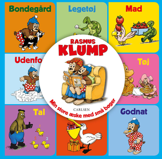 RASMUS KLUMP - MIN STORE ÆSKE MED SMÅ BØGER