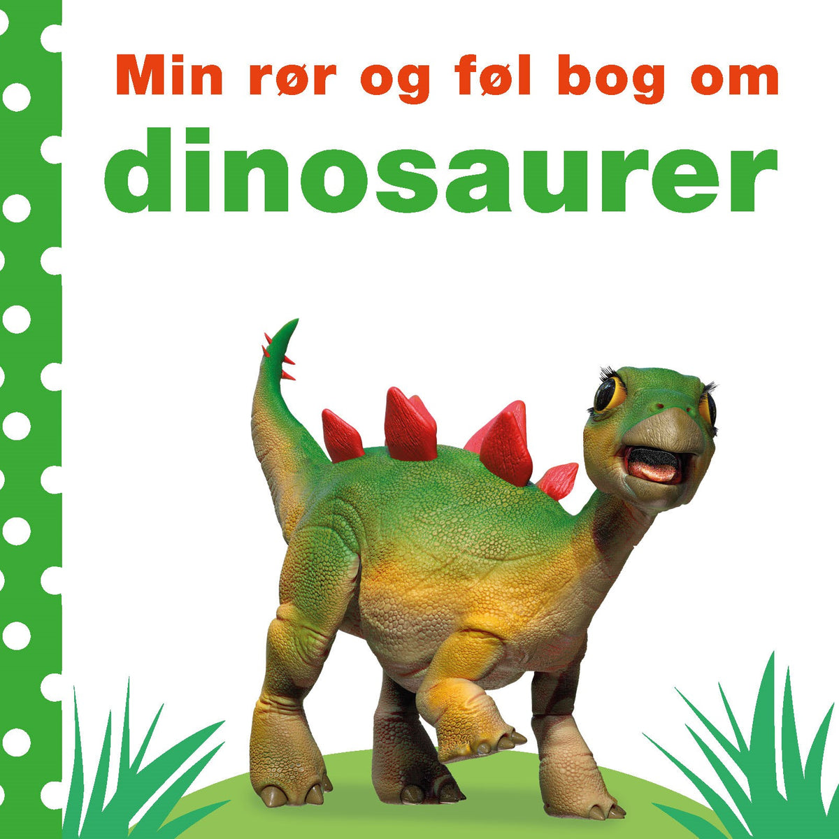 MIN RØR OG FØL BOG OM DINOSAURER