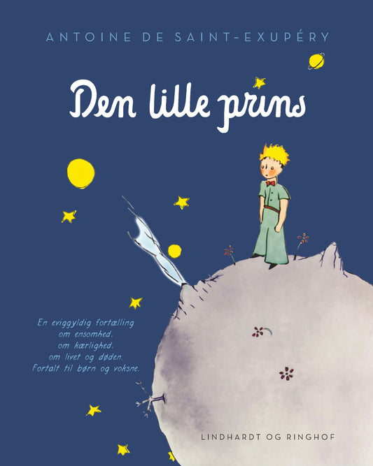 DEN LILLE PRINS, MØRKEBLÅ HARDBACK