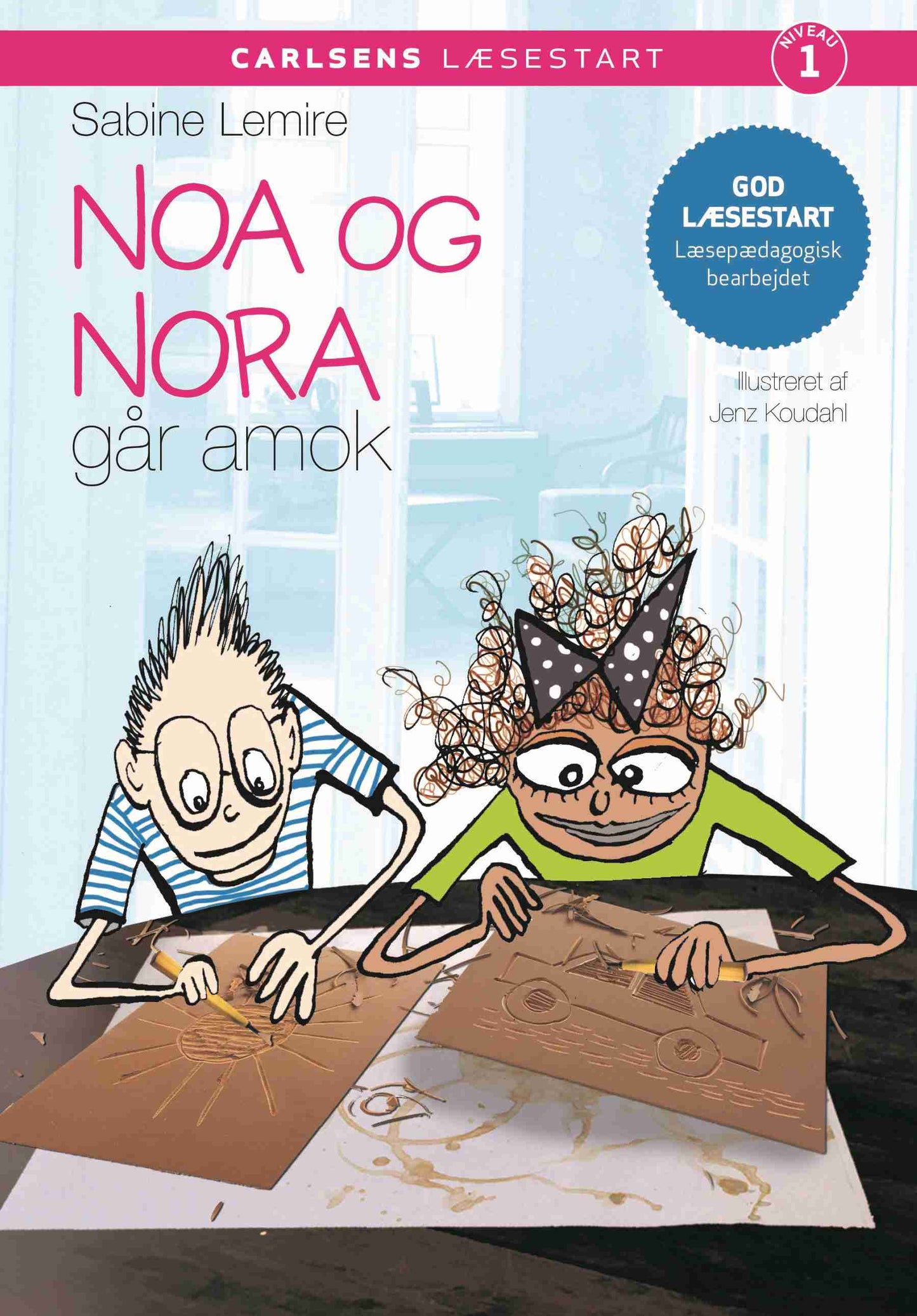 CARLSENS LÆSESTART - NOA OG NORA GÅR AMOK