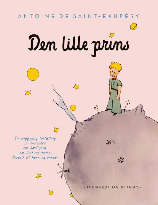 DEN LILLE PRINS, LYSERØD HARDBACK