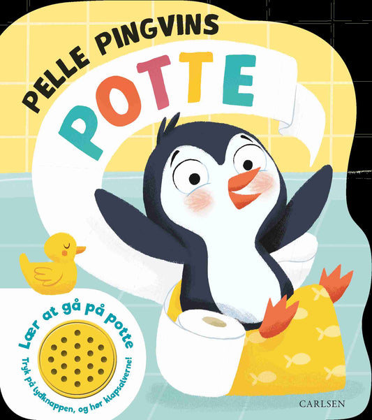 PELLE PINGVINS POTTE - MED LYD