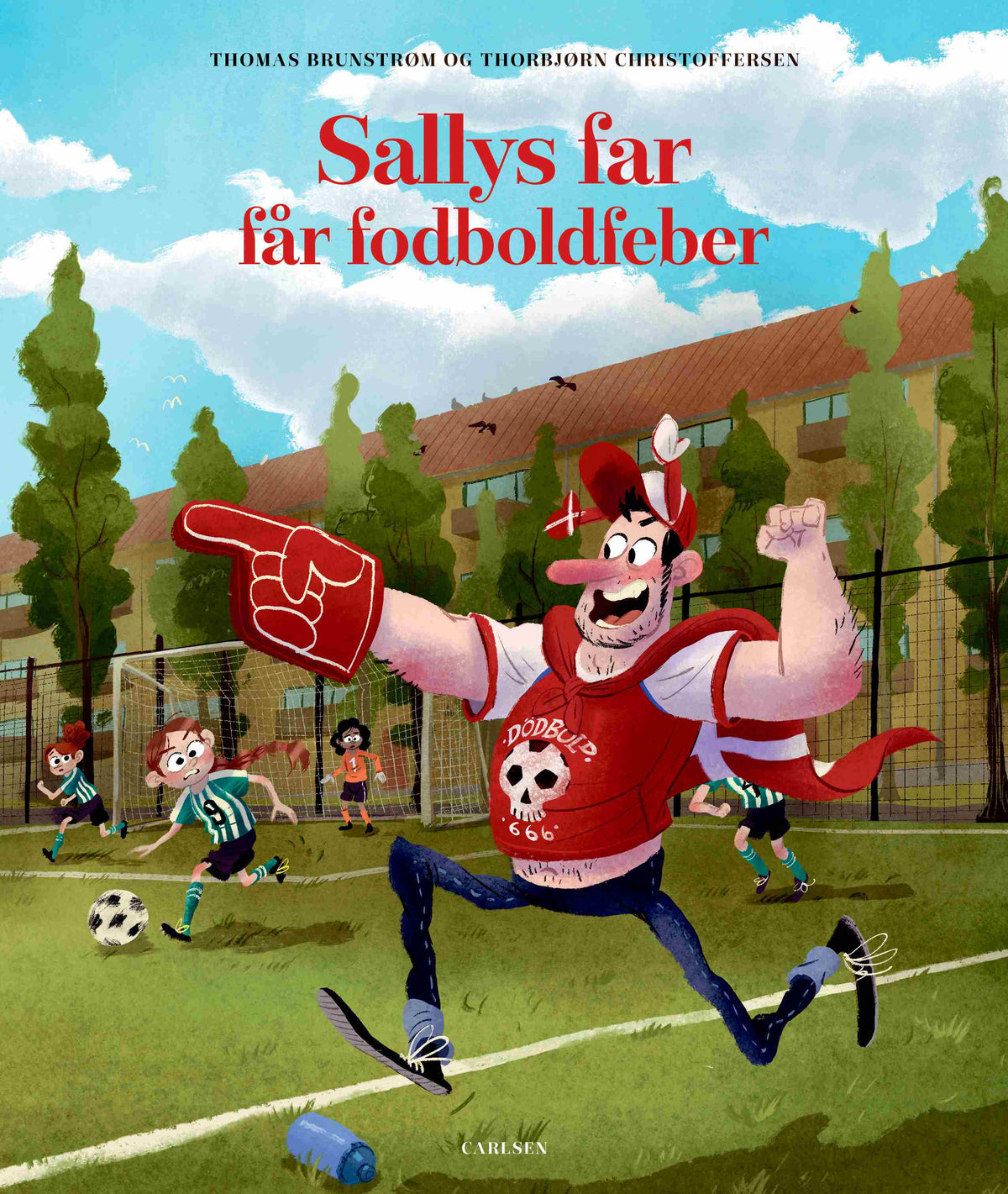 SALLYS FAR FÅR FODBOLDFEBER