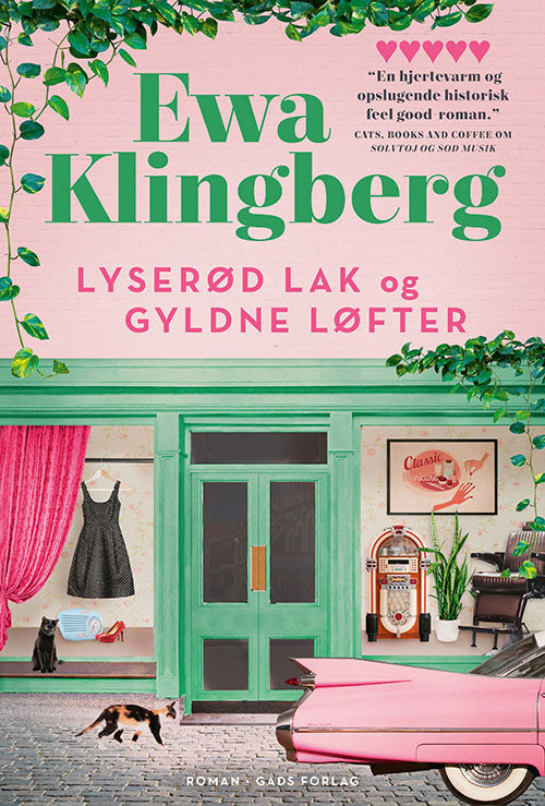 LYSERØD LAK OG GYLDNE LØFTER