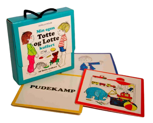MIN EGEN TOTTE OG LOTTE-KUFFERT