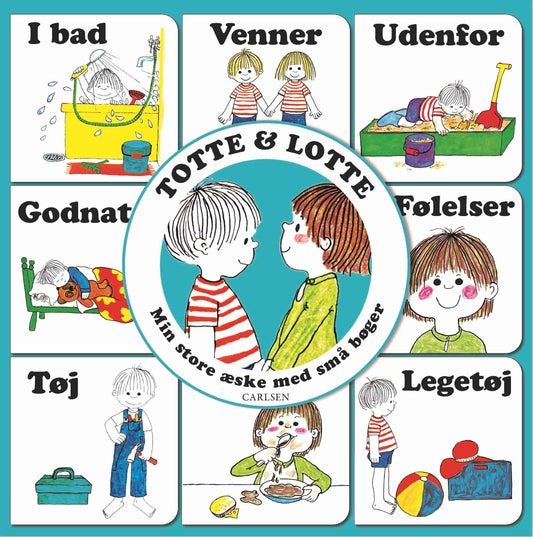 TOTTE & LOTTE: MIN STORE ÆSKE MED SMÅ BØGER
