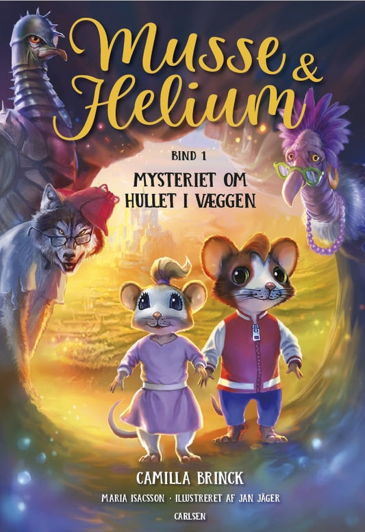 MUSSE OG HELIUM (1) - MYSTERIET OM HULLET I VÆGGEN