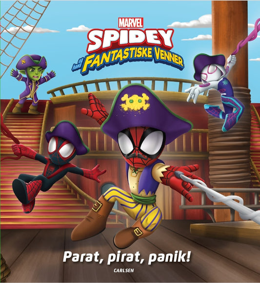 SPIDEY OG HANS FANTASTISKE VENNER - PARAT, PIRAT,