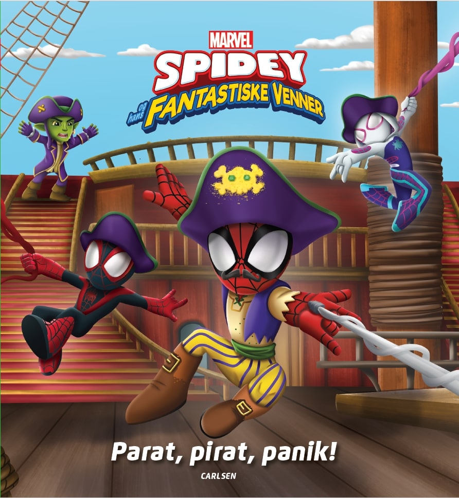 SPIDEY OG HANS FANTASTISKE VENNER - PARAT, PIRAT, 