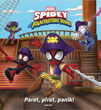 SPIDEY OG HANS FANTASTISKE VENNER - PARAT, PIRAT, 
