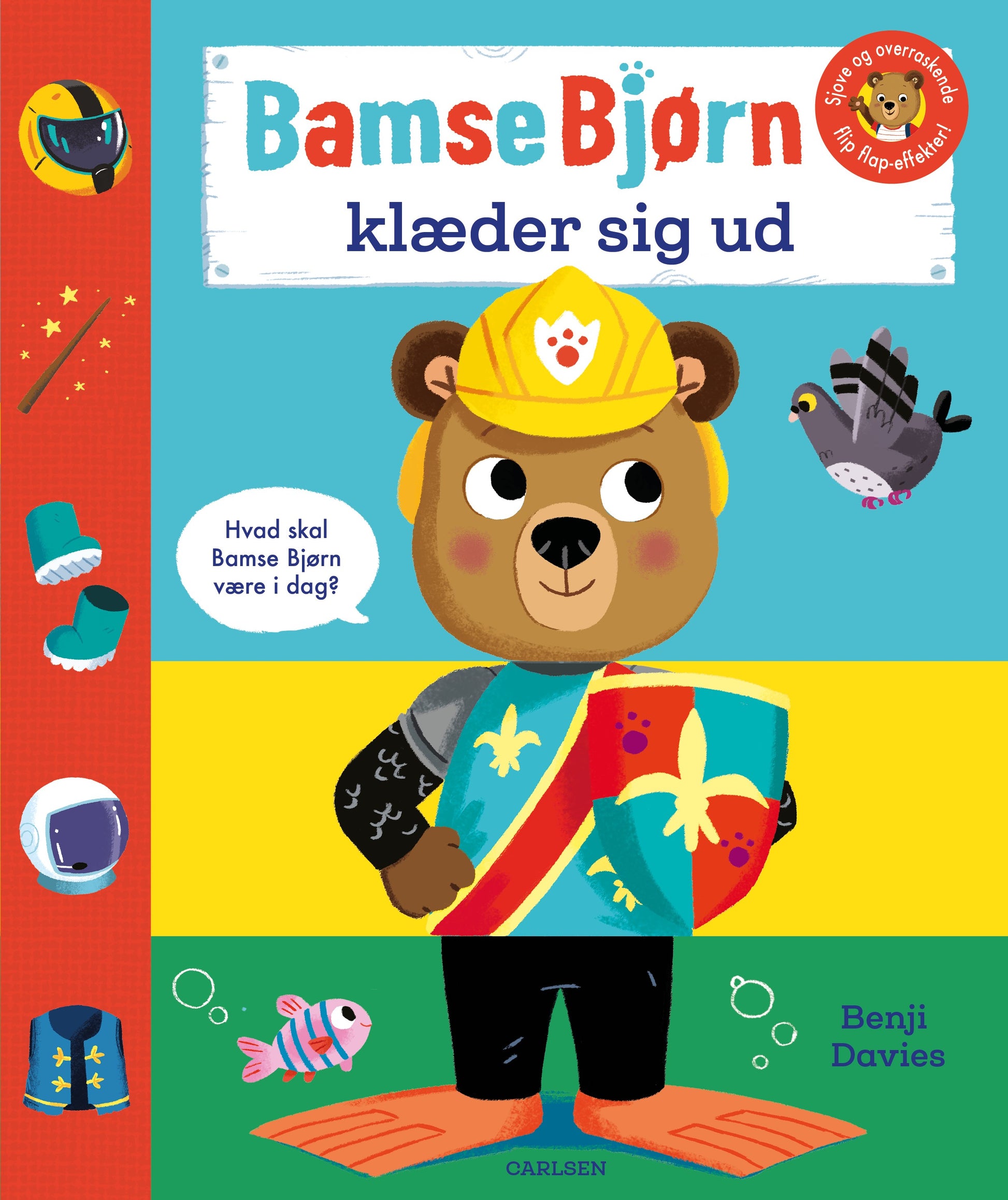 BAMSE BJØRN KLÆDER SIG UD