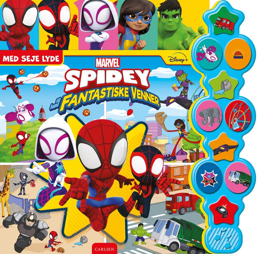 SPIDEY OG HANS FANTASTISKE VENNER - MED 10 SEJE LY