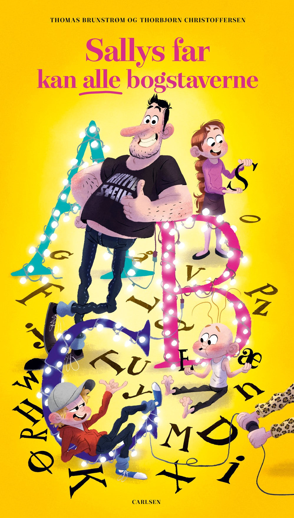 SALLYS FAR KAN ALLE BOGSTAVERNE