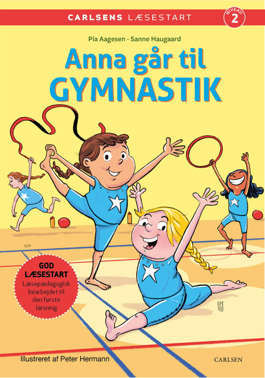 CARLSENS LÆSESTART: ANNA GÅR TIL GYMNASTIK