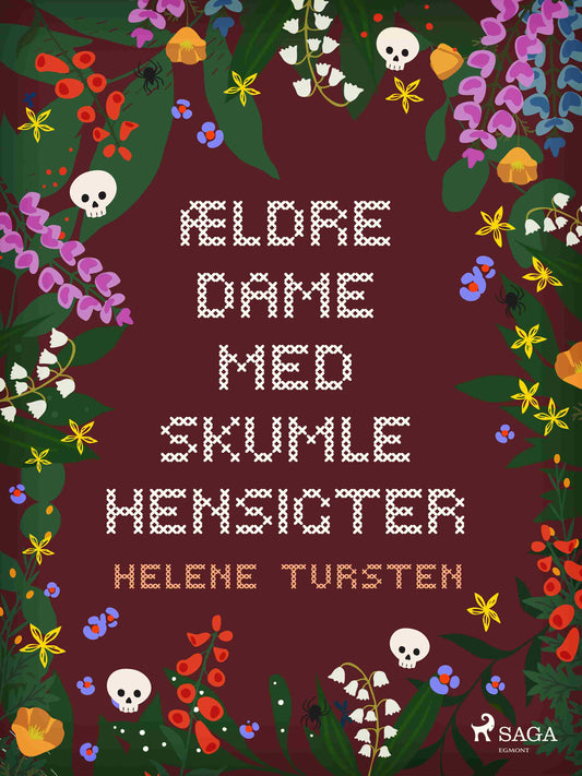 ÆLDRE DAME MED SKUMLE HENSIGTER