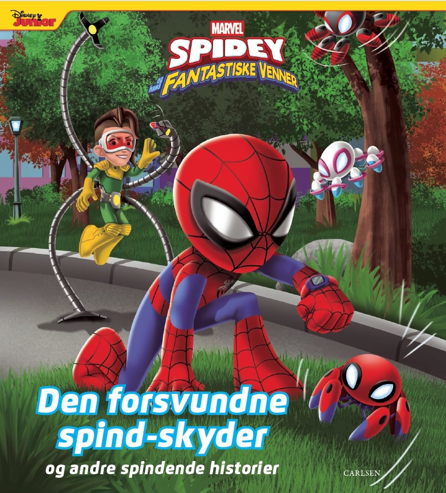SPIDEY OG HANS FANTASTISKE VENNER - DEN FORSVUNDNE SPIND-SKYDER OG ANDRE SPINDENDE HISTORIER