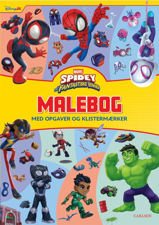 SPIDEY OG HANS FANTASTISKE VENNER OPGAVEBOG