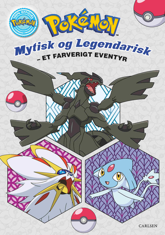POKEMON MYSTISK OG LEGENDARISK MALEBOG