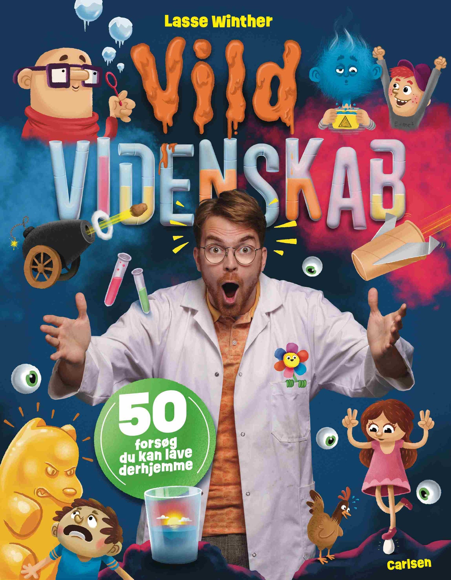 VILD VIDENSKAB - 50 EKSPERIMENTER DU KAN LAVE DERHJEMME