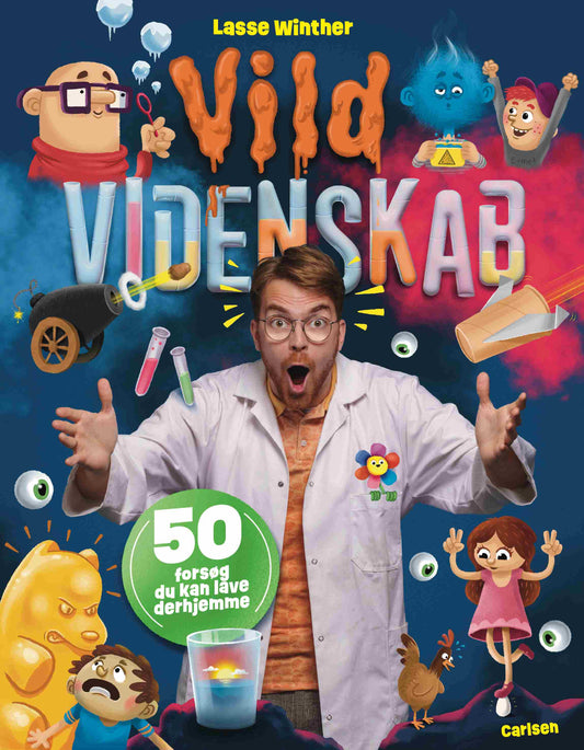 VILD VIDENSKAB - 50 EKSPERIMENTER DU KAN LAVE DERHJEMME