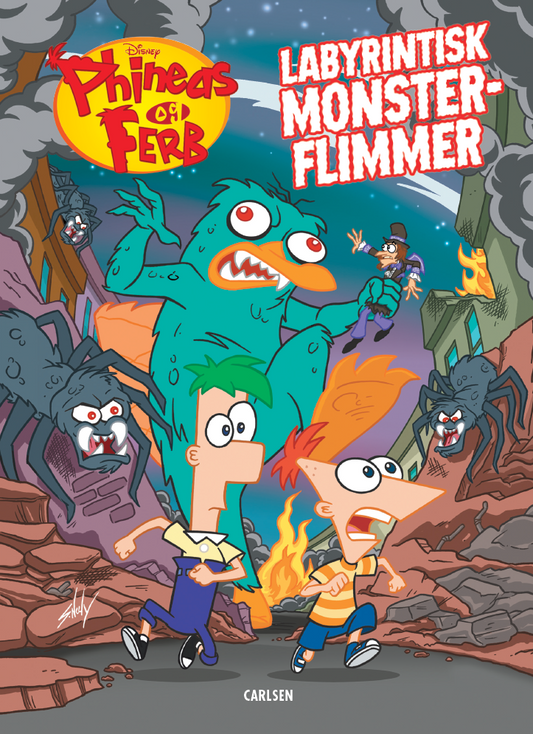 PHINEAS OG FERB: LABYRINTISK MONSTERFLIMMER - GRAPHIC NOVEL