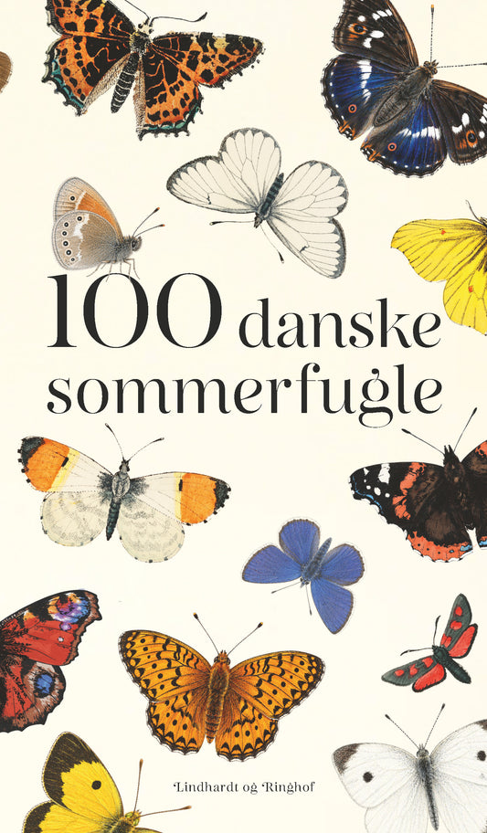 100 DANSKE SOMMERFUGLE