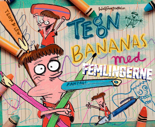 TEGN BANANAS MED FEMLINGERNE