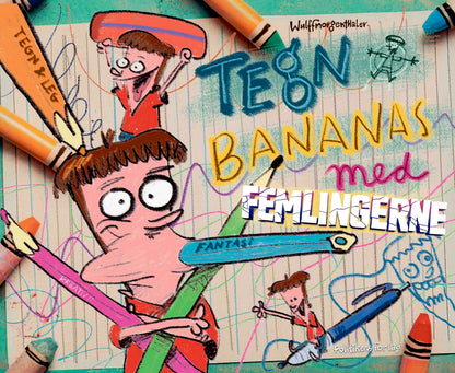 TEGN BANANAS MED FEMLINGERNE
