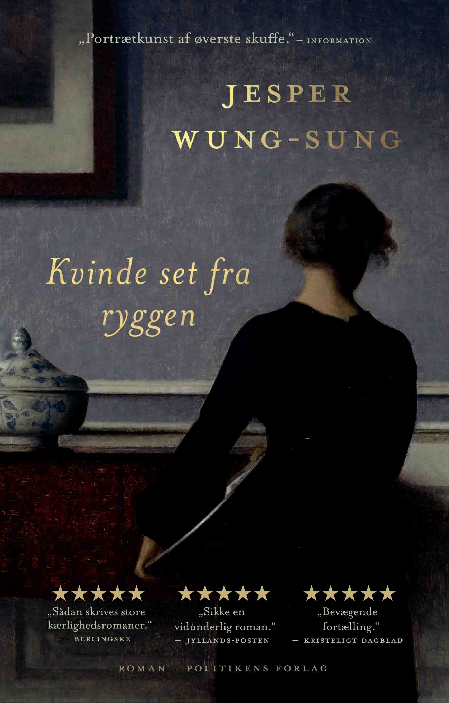 KVINDE SET FRA RYGGEN