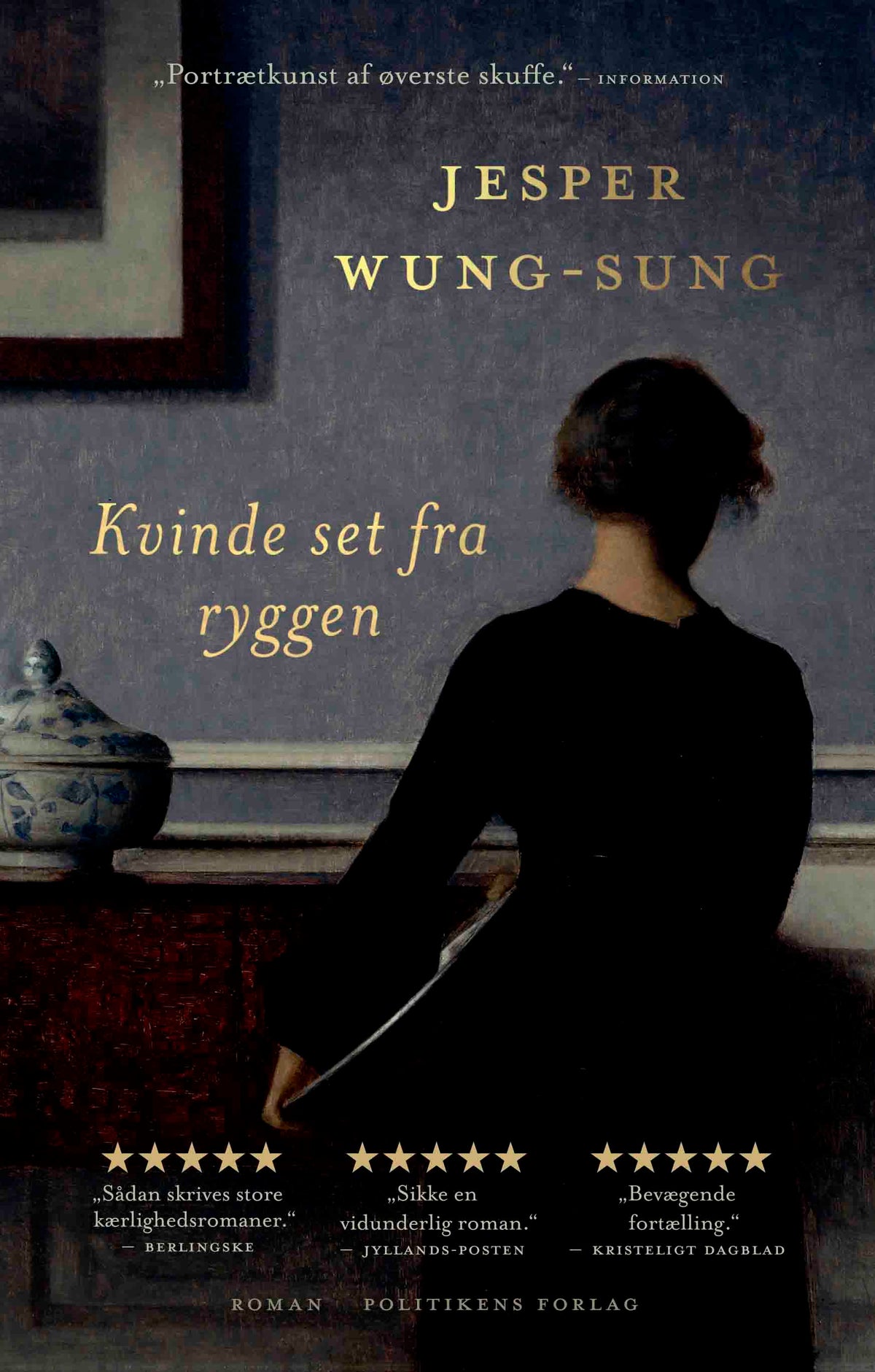 KVINDE SET FRA RYGGEN