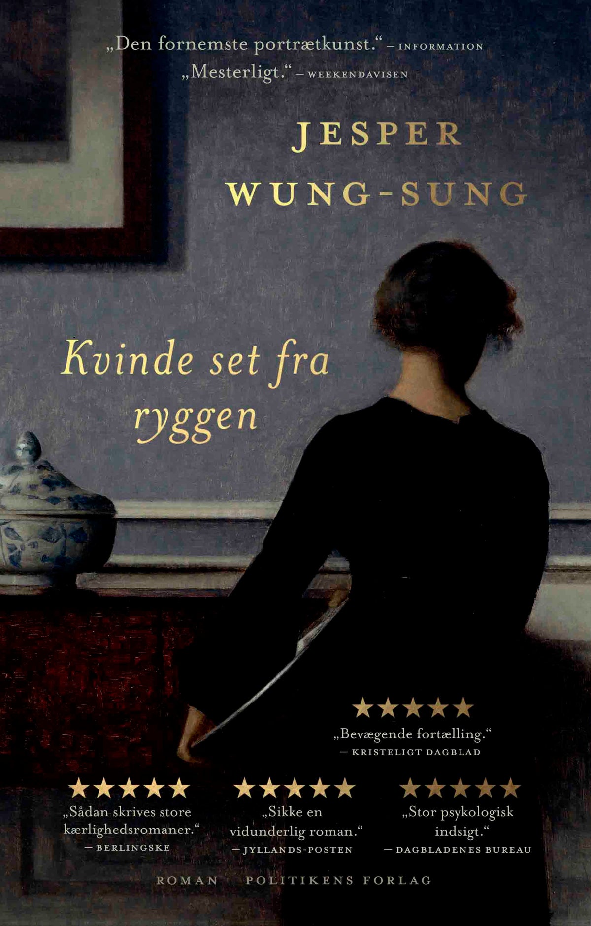 KVINDE SET FRA RYGGEN