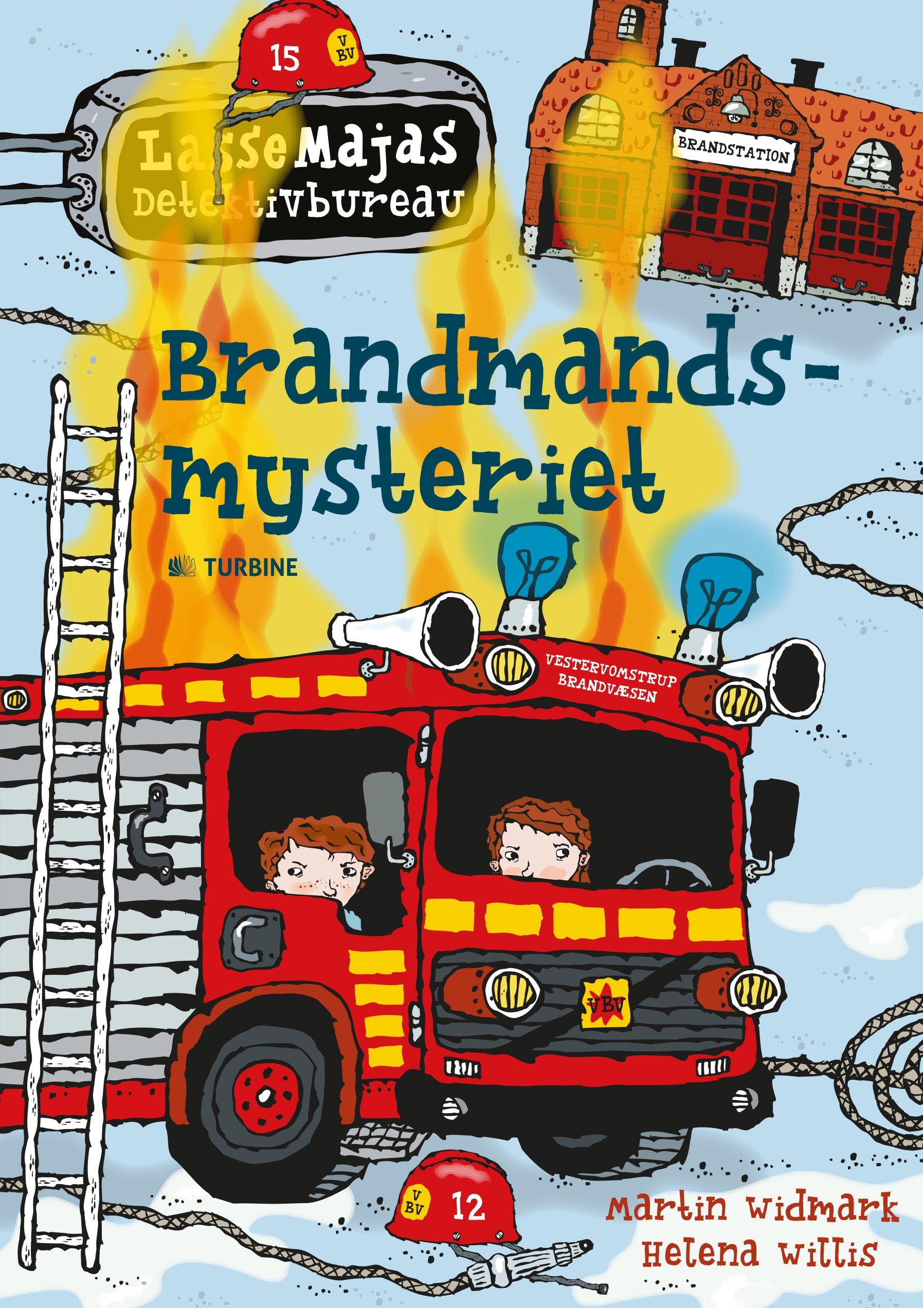 LASSEMAJAS DETEKTIVBUREAU - BRANDMANDSMYSTERIET
