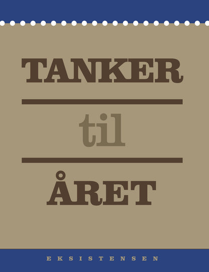 TANKER TIL ÅRET