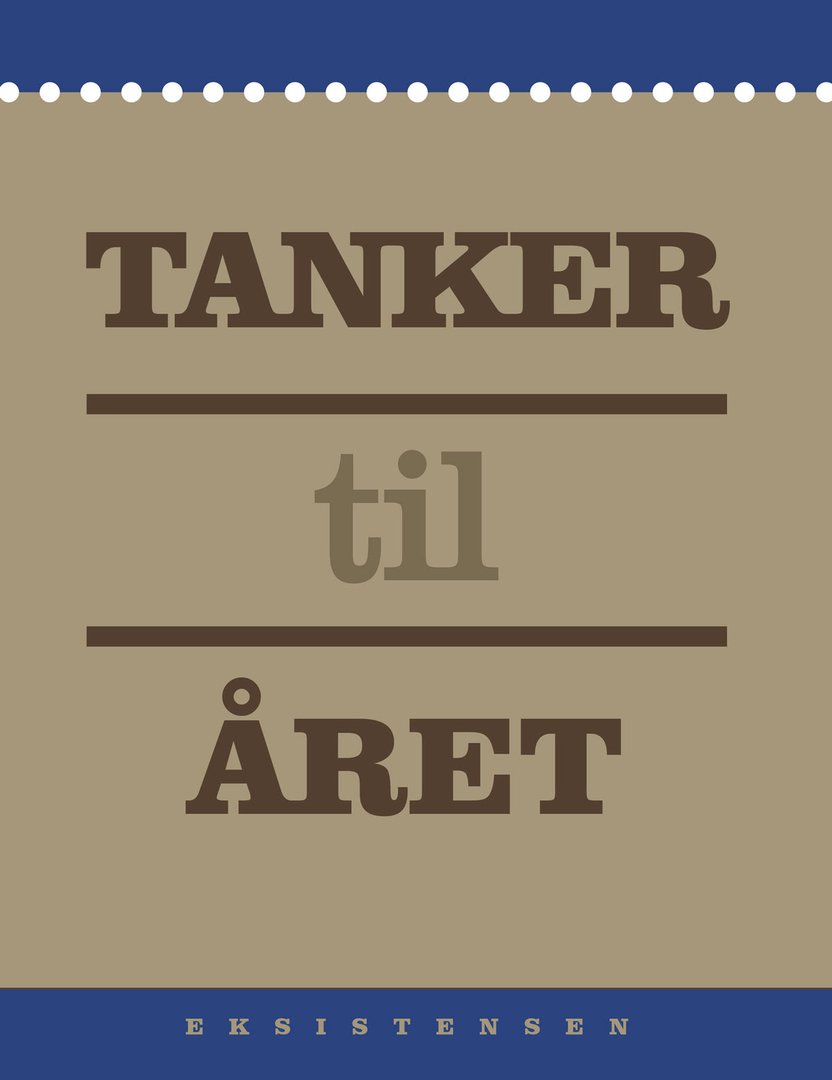TANKER TIL ÅRET