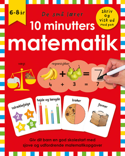 DE SMÅ LÆRER 10 MINUTTERS MATEMATIK SKRIV OG VISK 