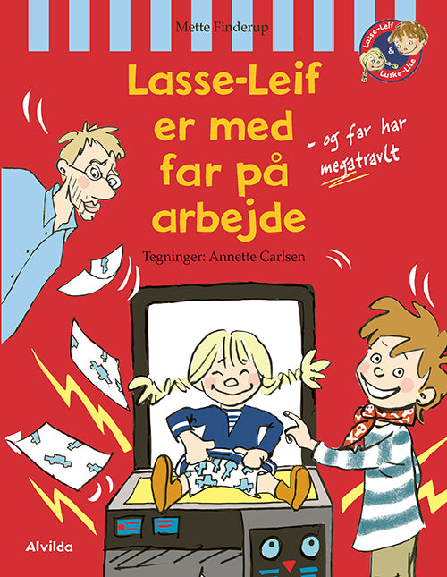 LASSE-LEIF ER MED FAR PÅ ARBEJDE