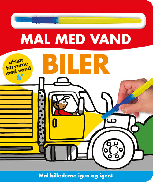 MAL MED VAND - BILER (PAPBOG MED PENSEL - FARVELÆG