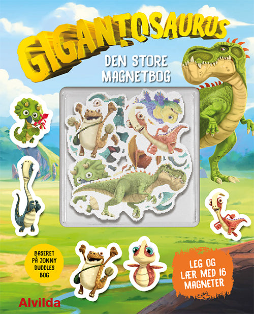 GIGANTOSAURUS - DEN STORE MAGNETBOG