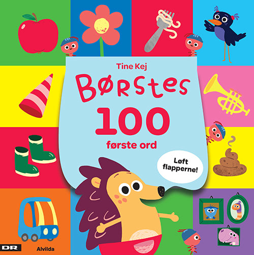 MINISJANG - BØRSTE - MINE 100 FØRSTE ORD