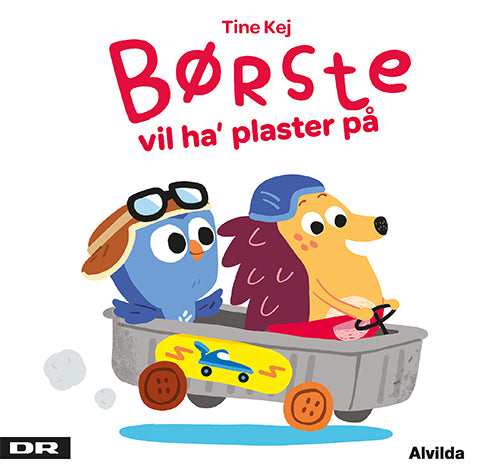 MINISJANG-BØRSTE VIL HA PLASTER PÅ