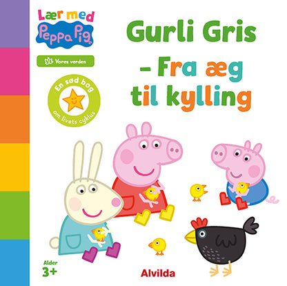 PEPPA PIG - LÆR MED GURLI GRIS - GURLI GRIS - FRA 