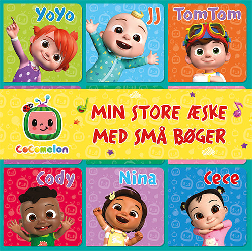COCOMELON - MIN STORE ÆSKE MED SMÅ BØGER